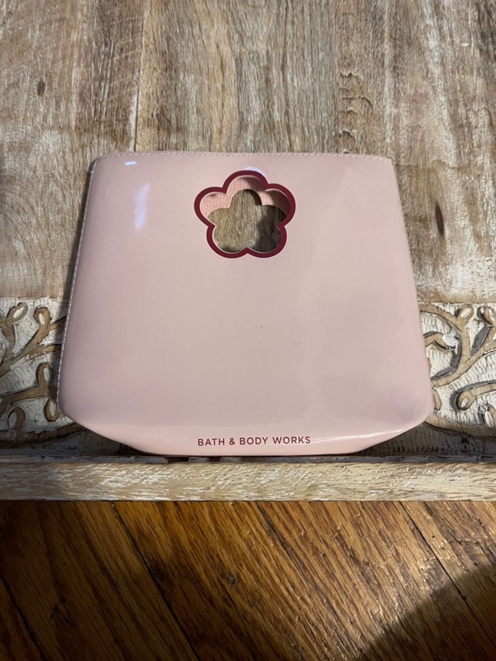 Bath & Body Works Blush Pink Floral Gift Bag